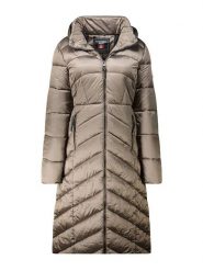 Canadian Peak Płaszcz pikowany "Blancheak" w kolorze szarobrązowym rozmiar: XXL. Brązowe płaszcze Canadian Peak, xxl, bez wzorów, bez kaptura. Za 229.45 zł.