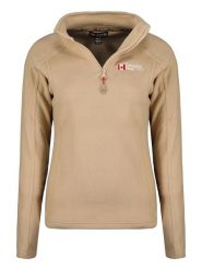 Canadian Peak Bluza polarowa "Tugeak" w kolorze beżowym rozmiar: XL. Brązowe bluzy bez kaptura Canadian Peak, xl, bez wzorów, z polaru, bez kaptura. Za 79.03 zł.