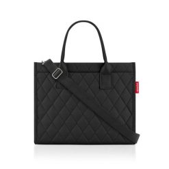 Torba DAILY SHOPPER BUSINESS, rhombus black. Czarne torby na laptopa Reisenthel, bez wzorów, na ramię. Za 313.00 zł.