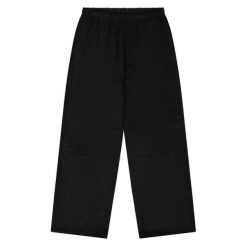 Spodnie Damskie. Czarne spodnie dresowe Champion, bez wzorów, długie. Za 296.99 zł.