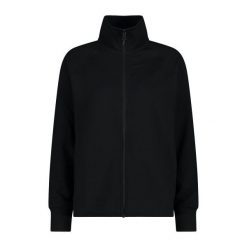 Damska bluza dresowa CMP. Czarne bluzy z kapturem CMP, xl, bez wzorów, z dresówki, z kapturem, na fitness i siłownię. Za 276.50 zł.