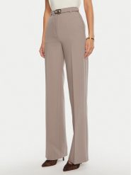 Marciano Guess Spodnie materiałowe Celia 4BGB03 7046A Beżowy Regular Fit. Brązowe spodnie materiałowe Marciano Guess, z aplikacjami, z materiału. Za 429.99 zł.