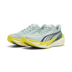 Damskie buty do biegania Deviate NITRO™ 4 PUMA. Niebieskie buty do biegania Puma, bez wzorów, z materiału, bez zapięcia, do biegania. Za 540.02 zł.