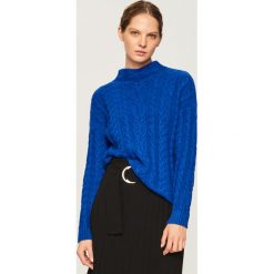 Sweter - Niebieski. Swetry marki INESIS. W wyprzedaży za 59.99 zł.