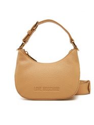 LOVE MOSCHINO Torebka JC4019PP1MLT0105 Beżowy. Brązowe torebki klasyczne Love Moschino, bez wzorów, ze skóry, bez dodatków. Za 449.99 zł.