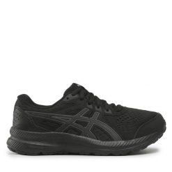 Buty do biegania Asics. Czarne buty do biegania ASICS, bez wzorów, bez zapięcia, do biegania. Za 209.99 zł.