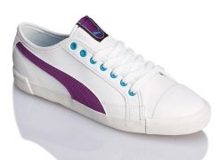 Buty sportowe damskie Puma Elki 355441 02. Białe buty treningowe Puma, bez wzorów, z gumy, bez zapięcia, trekkingowe. Za 129.00 zł.