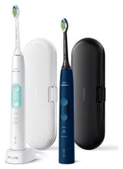 Szczoteczka soniczna Philips Sonicare 5100 HX6851/34 granatowy/biały. Szczoteczki elektryczne i soniczne PHILIPS. Za 619.00 zł.