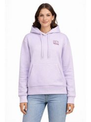 Geographical Norway Bluza "Guni" w kolorze fioletowym rozmiar: XL. Różowe bluzy Geographical Norway, xl, bez wzorów, z bawełny, bez ramiączek, z kapturem. Za 118.28 zł.