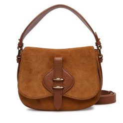 Torebka Coccinelle. Brązowe torebki klasyczne Coccinelle, bez wzorów, klasyczne, bez dodatków. Za 1,399.00 zł.