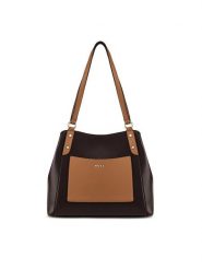 MEXX Torebka MEXX-S-007-07 Brązowy. Brązowe torebki klasyczne Mexx, bez wzorów, z tworzywa sztucznego, bez dodatków. Za 229.99 zł.
