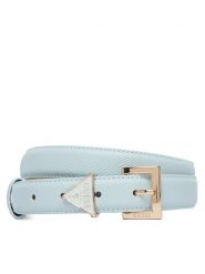 Guess Pasek Damski BW9320 P6125 Niebieski jasny. Niebieskie paski Guess, z aplikacjami, ze skóry. Za 199.99 zł.