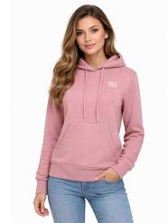 Geographical Norway Bluza "Guni" w kolorze jasnoróżowym rozmiar: XL. Różowe bluzy Geographical Norway, xl, bez wzorów, z bawełny, bez ramiączek, z kapturem. Za 118.28 zł.