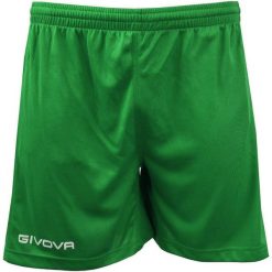 Spodenki sportowe Givova One. Zielone szorty sportowe Givova, bez wzorów. Za 32.15 zł.