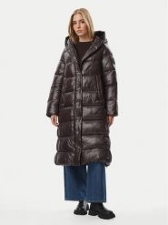 Save The Duck Kurtka zimowa D43104W LOVE23 Brązowy ciemny Regular Fit. Brązowe kurtki Save the duck, na zimę, bez wzorów, bez kaptura. Za 1,809.00 zł.