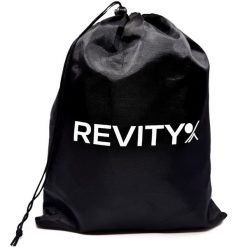 Worek na buty, siłownię, akcesoria treningowe Revity. Czarne buty treningowe REVITY, bez wzorów, z materiału, bez zapięcia, na fitness i siłownię. Za 17.99 zł.