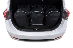 Torby Do Bagażnika Hyundai Ix20 2010-2020 3Szt Kjust. Czarne torby podróżne KJUST, bez wzorów, z kauczuku. Za 940.00 zł.
