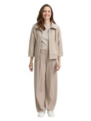 Tom Tailor Bluza w kolorze beżowym rozmiar: XXL. Brązowe bluzy bez kaptura Tom Tailor, xxl, bez wzorów, bez kaptura. Za 109.78 zł.