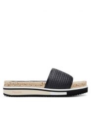 Pollini Espadryle SA28295G0MTN100A Czarny. Czarne espadryle Pollini, bez wzorów, z tworzywa sztucznego, bez obcasa. Za 1,049.00 zł.