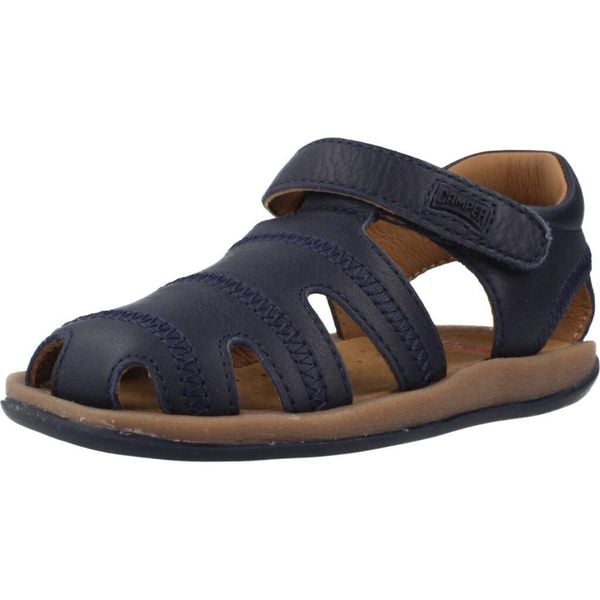 Sandały CAMPER SELLA HYPNOS Niebieski. Niebieskie sandały Camper, bez wzorów, z materiału, klasyczne, bez obcasa, bez zapięcia. Za 289.99 zł.