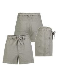 Sublevel Szorty w kolorze szarym rozmiar: L. Brązowe szorty Sublevel, bez wzorów, z bawełny. Za 82.99 zł.