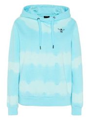 Chiemsee Bluza w kolorze błękitnym rozmiar: M. Niebieskie bluzy Chiemsee, m, bez wzorów, bez ramiączek, z kapturem. Za 149.45 zł.