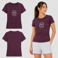 T-SHIRT DAMSKI 4F KOSZULKA BAWEŁNIANA DO TENISA F2723 SS26. Niebieskie t-shirty sportowe 4f, uniwersalny, bez wzorów, z bawełny, bez ramiączek, na fitness i siłownię. Za 126.00 zł.
