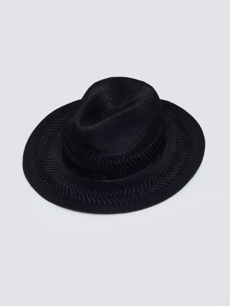 Kapelusz damski czarny Safari 906. Czarne kapelusze BIG STAR, na lato, bez wzorów, eleganckie. Za 99.99 zł.