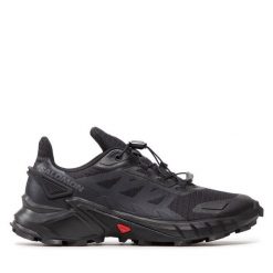 Buty do biegania Salomon. Czarne buty do biegania Salomon, bez wzorów, bez zapięcia, do biegania. Za 399.99 zł.