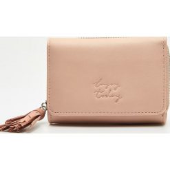 Portfel z chwostem - Beżowy. Portfele marki Cropp. Za 39.99 zł.
