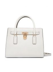 MICHAEL Michael Kors Torebka 30T6GNXS1L Biały. Białe torebki klasyczne MICHAEL Michael Kors, bez wzorów, ze skóry, bez dodatków. Za 1,239.00 zł.