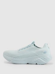 4F Niskie sneakersy sportowe VELOCORE damskie - niebieskie 37. Niebieskie buty sportowe lifestyle 4f, bez wzorów, z dzianiny, klasyczne, bez zapięcia. Za 299.99 zł.