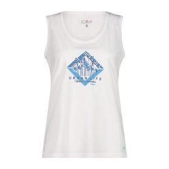 Damski tank top CMP. Brązowe topy CMP, xs, bez wzorów, eleganckie, bez kołnierzyka, bez ramiączek. Za 123.00 zł.