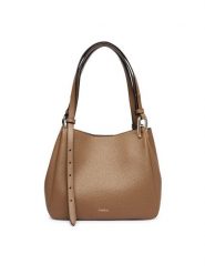 Furla Torebka Nuvola M WB02020 HSF000 CN 4489S Brązowy jasny. Brązowe torebki klasyczne Furla, bez wzorów, ze skóry, bez dodatków. Za 1,709.00 zł.