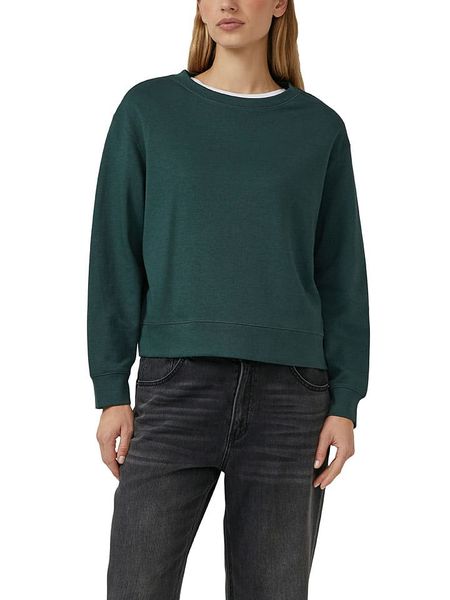 S.Oliver Bluza w kolorze zielonym rozmiar: 34. Zielone bluzy S.Oliver, s, bez wzorów, bez kaptura. Za 70.41 zł.