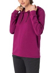 Timezone Bluza w kolorze fioletowym rozmiar: L. Różowe bluzy z kapturem Timezone, l, bez wzorów, z kapturem. Za 139.20 zł.