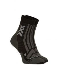 Skarpety X-Socks Trekking Perform Ankle Black Grey. Czarne skarpetki X-Socks, bez wzorów, z materiału. Za 150.65 zł.