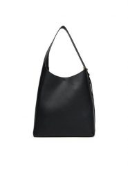 Tory Burch Torebka Romy Hobo 170964 Czarny. Czarne torebki klasyczne Tory Burch, bez wzorów, ze skóry, bez dodatków. Za 2,689.00 zł.