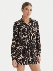 ONLY Koszula Nova 15284332 Czarny Regular Fit. Czarne koszule ONLY, l, bez wzorów, z wiskozy, bez kołnierzyka, bez ramiączek. Za 139.99 zł.