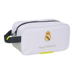 Torba podróżna na buty Real Madrid C.F. Biały. Białe torby podróżne Real Madrid, bez wzorów. Za 67.70 zł.