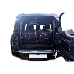 Torby Do Bagażnika Land Rover Defender 130 Iv (L633) 2022+ 5Szt Kjust. Czarne torby podróżne KJUST, bez wzorów. Za 1,643.00 zł.