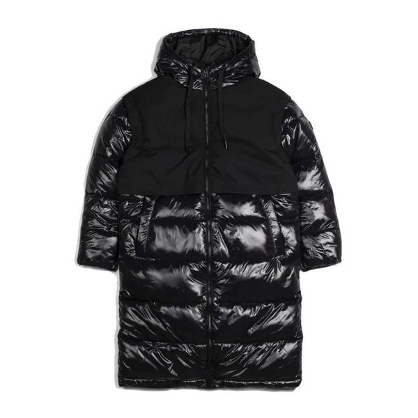 Kurtka MUNICH PUFFER WIND Czarny. Czarne kurtki munich, bez wzorów, z tkaniny, bez kaptura. Za 470.99 zł.