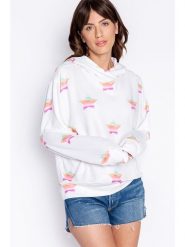 PJ Salvage Bluza w kolorze białym rozmiar: XL. Białe bluzy PJ Salvage, xl, bez wzorów, z kapturem. Za 97.05 zł.