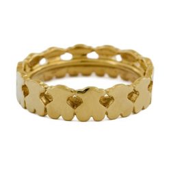 Pierścionek TOUS. Żółte pierścionki tous, złote. Za 499.99 zł.