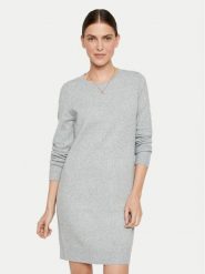 Vero Moda Sukienka dzianinowa 10215523 Szary Relaxed Fit. Szare sukienki Vero Moda, l, bez wzorów, z dzianiny, bez kołnierzyka, bez ramiączek. Za 99.99 zł.