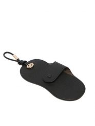 MICHAEL Michael Kors Etui na Okulary 32S6GTVK0L Czarny. Czarne okulary przeciwsłoneczne MICHAEL Michael Kors, bez wzorów, ze skóry. Za 342.99 zł.