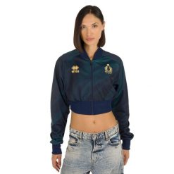 Kurtka Errea Naz. Italia Volley Bluza Crop Ad Damskie. Zielone bluzy bez kaptura ERREA, m, bez wzorów, z materiału, bez kaptura, do siatkówki. Za 381.99 zł.