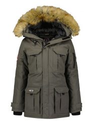 Canadian Peak Parka w kolorze ciemnoszarym rozmiar: XL. Szare płaszcze Canadian Peak, xl, bez wzorów, bez kaptura. Za 199.49 zł.