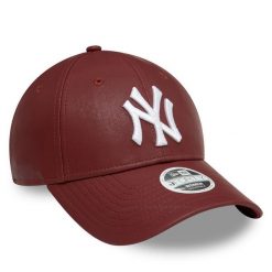 Czapka z daszkiem New Era. Czerwone czapki z daszkiem New Era, bez wzorów. Za 109.99 zł.