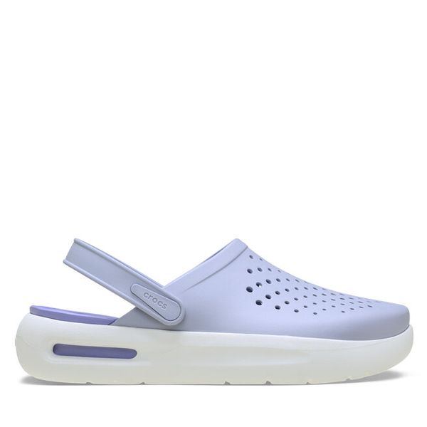 Klapki Crocs. Fioletowe klapki Crocs, bez wzorów, bez obcasa, bez zapięcia. Za 319.99 zł.